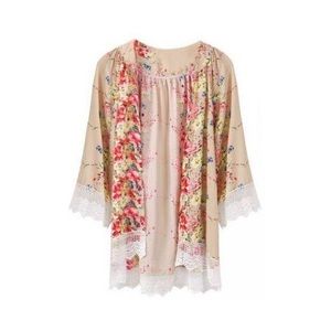 CHARITY SALE! Floral Kimono